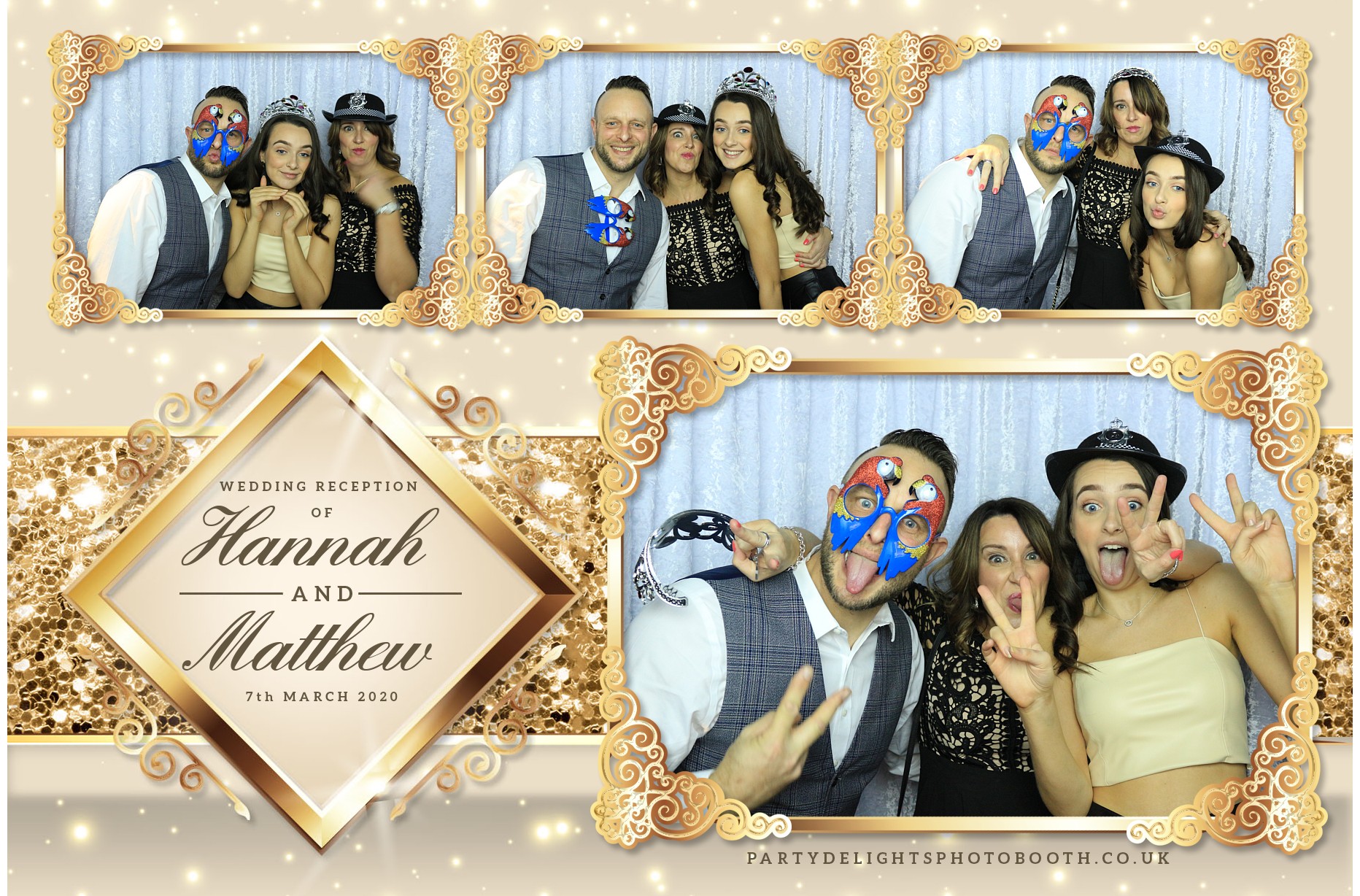 Hannah and Matt’s Wedding - Prints | View more photos from the event at gallery.partydelightsphotobooth.co.uk/u/PartyDelightsPhotoBooth/Hannah-and-Matt’s-Wedding-Prints
